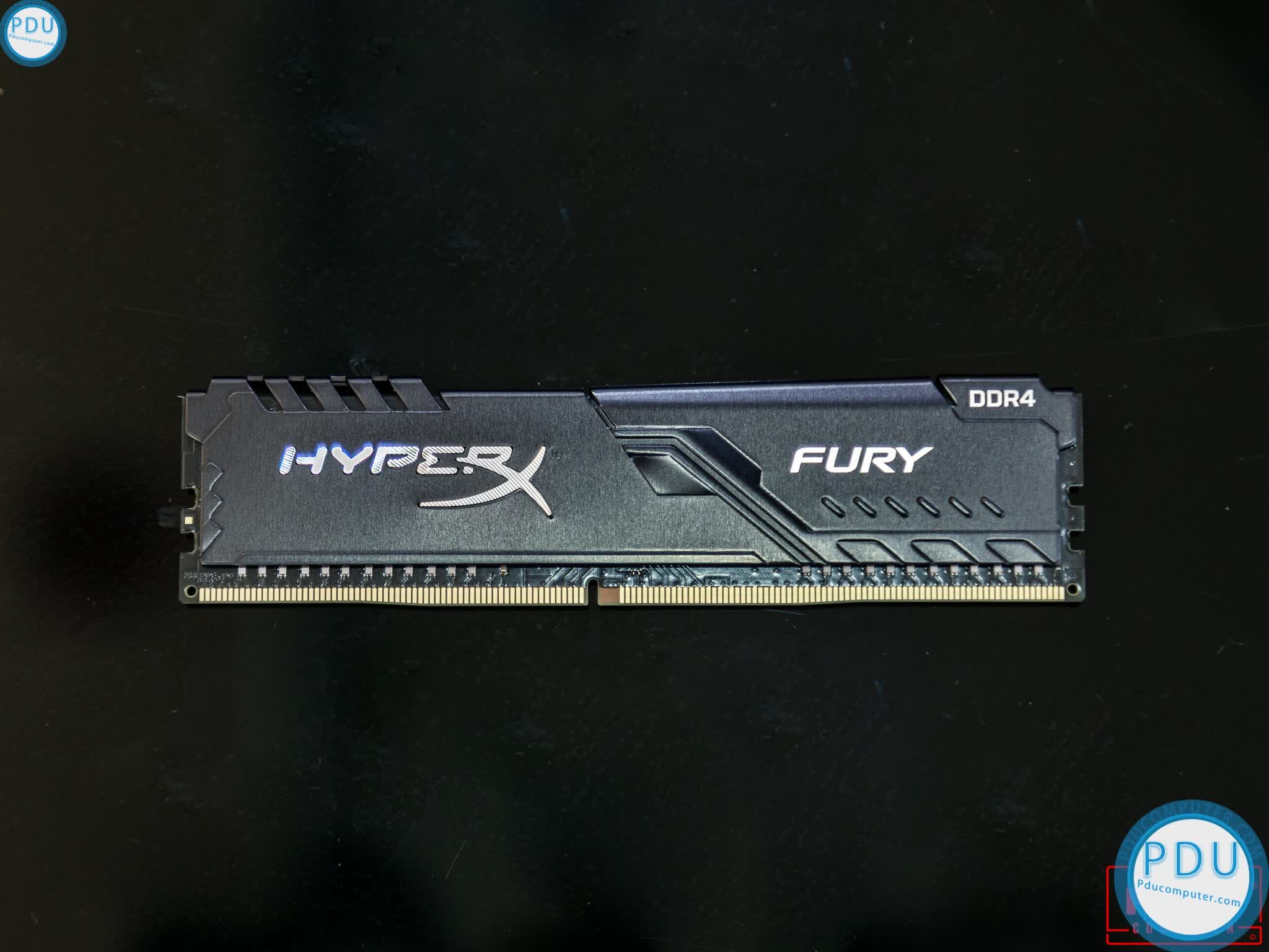 RAM Desktop Kingston HyperX Fury Black (HX426C16FB3/8) 8GB (1x8GB) DDR4 2666Mhz