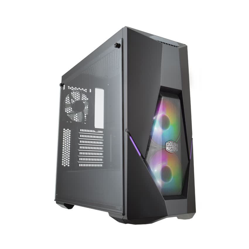 Vỏ Case Cooler Master MasterBox K500 TG ARGB (Mid Tower/Màu đen/Led ARGB)