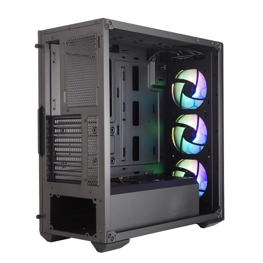 Vỏ Case Cooler Master MasterBox MB511 ARGB (Mid Tower/Màu đen/Led ARGB/Mặt lưới)