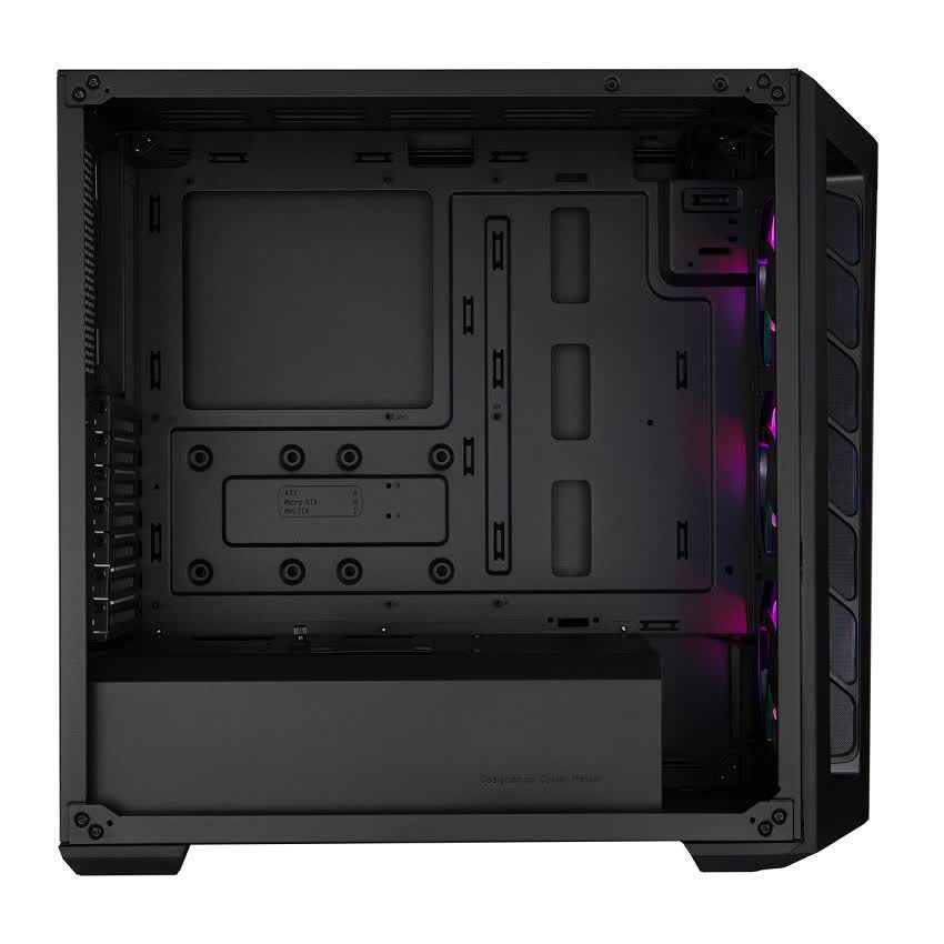 Vỏ Case Cooler Master MasterBox MB511 ARGB (Mid Tower/Màu đen/Led ARGB/Mặt lưới)