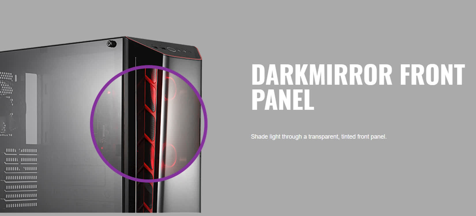 Vỏ Case Cooler Master MasterBox MB520 Black Trim (Mid Tower/Màu đen)