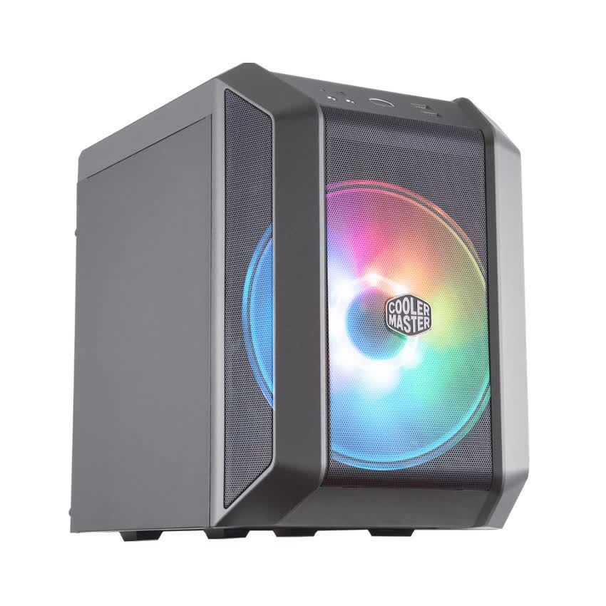 Vỏ Case Cooler Master MasterCase H100 Mini ITX ARGB (Mini Tower/Màu đen/Led ARGB)