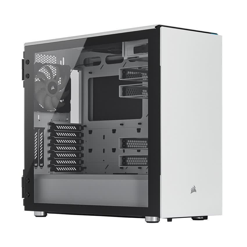 Vỏ Case Corsair  678C TG (Mid Tower/Màu Trắng)