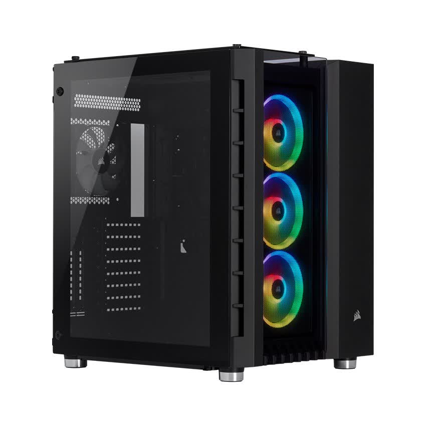 Vỏ Case Corsair  680X RGB TG (Mid Tower/Màu Đen)