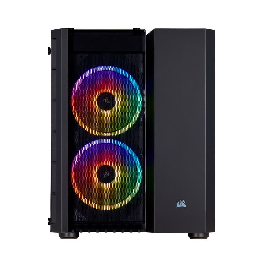 Vỏ Case Corsair Crystal Series 280X RGB Tempered Glass (Mini Tower/Màu Đen)