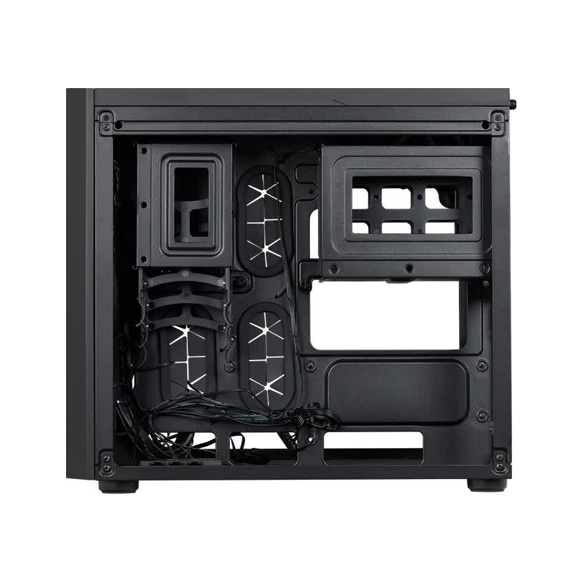 Vỏ Case Corsair Crystal Series 280X RGB Tempered Glass (Mini Tower/Màu Đen)