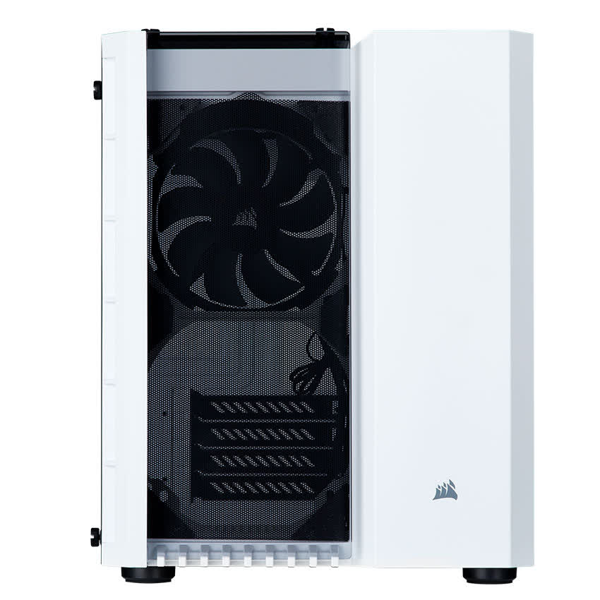 Vỏ Case Corsair Crystal Series 280X RGB Tempered Glass (Mini Tower/MàuTrắng)