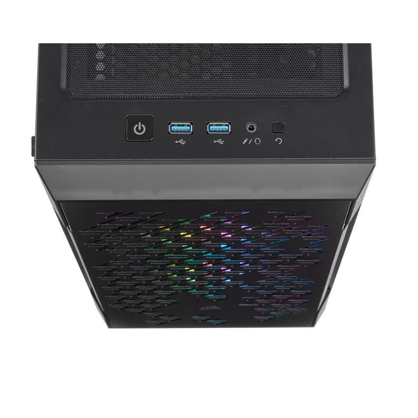 Vỏ Case Corsair iCUE 220T RGB Airflow (Mid Tower/Màu Đen)