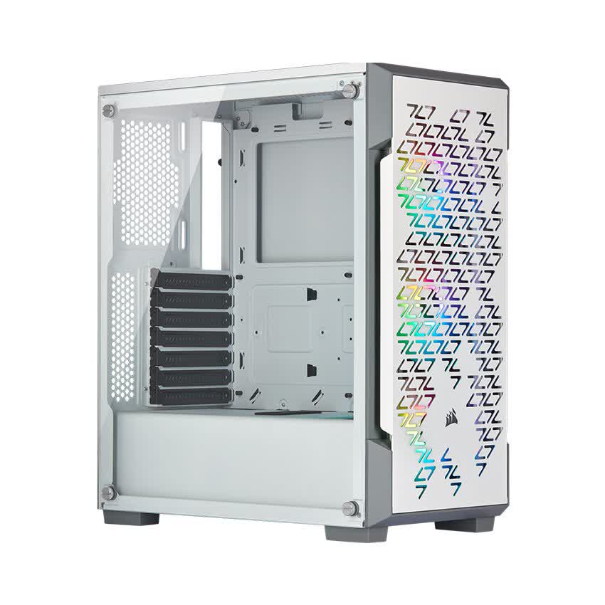 Vỏ Case Corsair iCUE 220T RGB Airflow (Mid Tower/Màu Trắng)