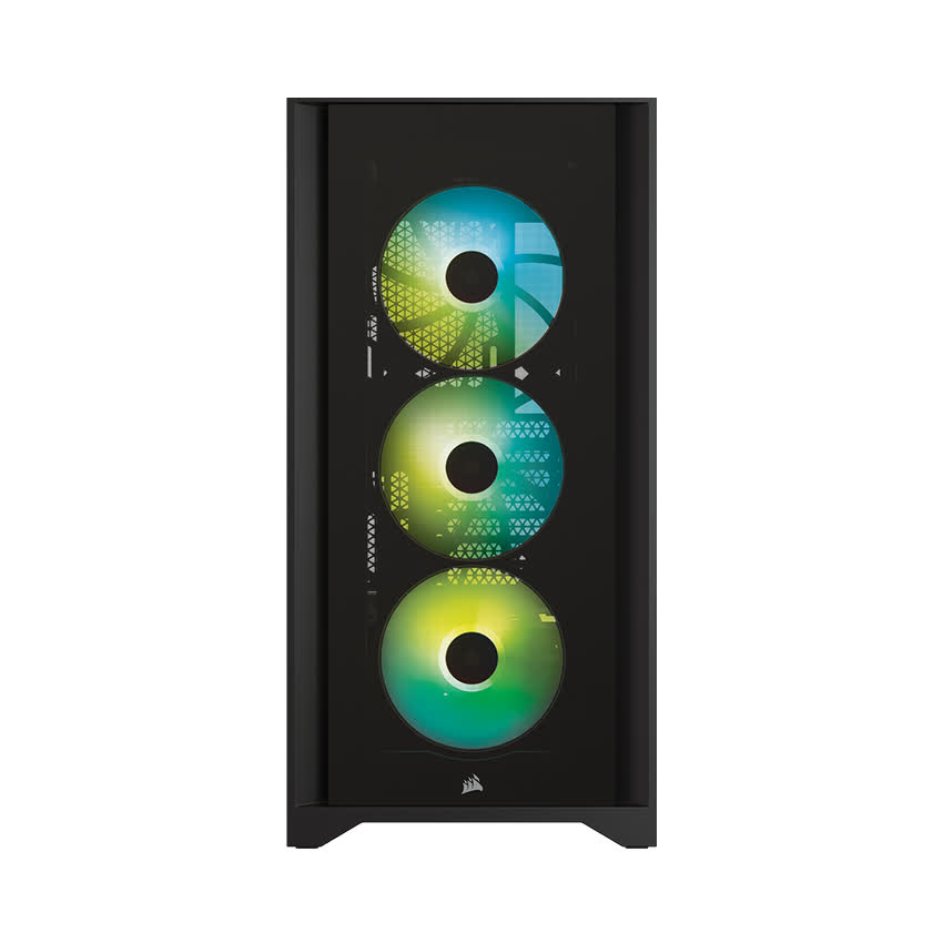 Vỏ Case Corsair iCUE 4000X RGB TG Black  (Mid Tower/Màu Đen)