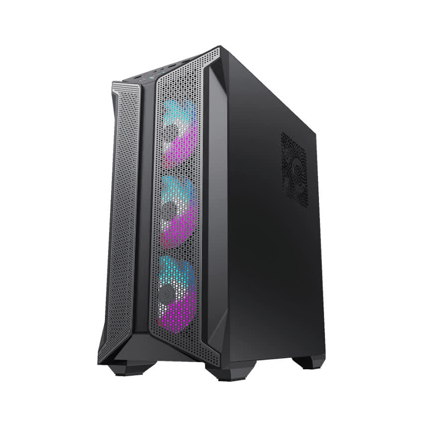 Vỏ case Gamemax Brufen C1 - BLACK (Mid Tower/Màu Đen)