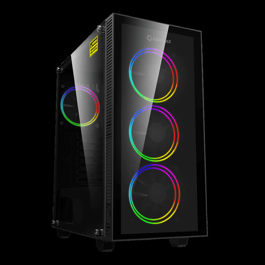 Vỏ Case GAMEMAX Draco XD (Mid Tower/Mầu Đen)