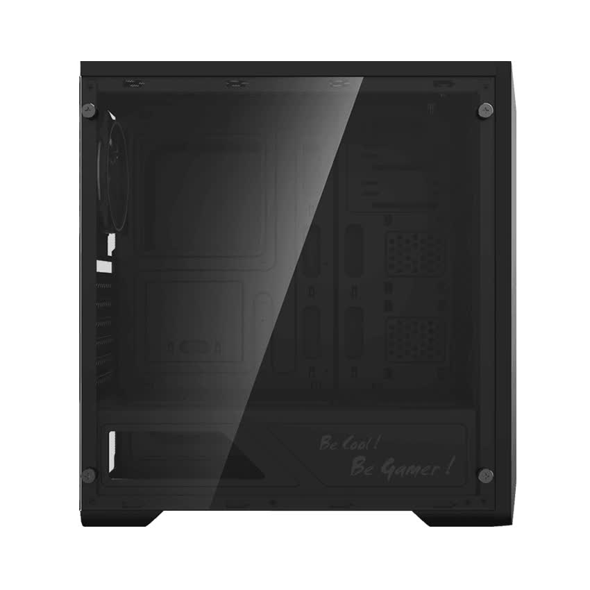 Vỏ Case GAMEMAX G517 SHINE (Mid Tower/Màu Đen/Led RGB)