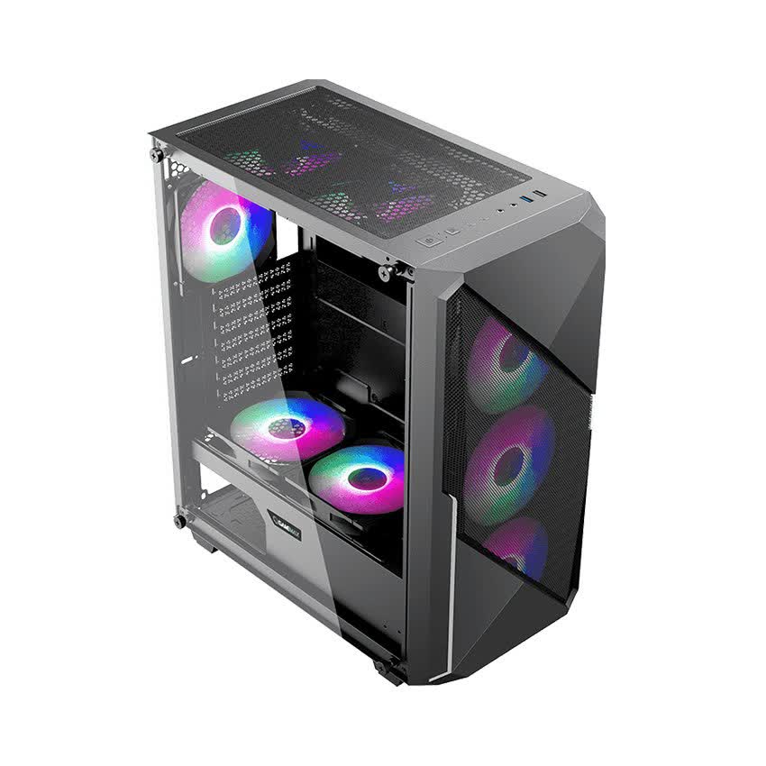 Vỏ Case GAMEMAX REVOLT (Mid Tower/Màu Đen)
