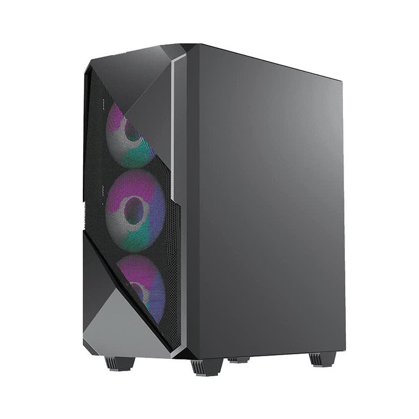 Vỏ Case GAMEMAX REVOLT (Mid Tower/Màu Đen)