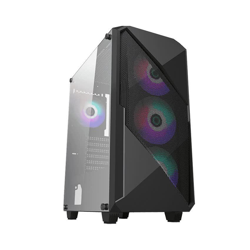 Vỏ Case GAMEMAX REVOLT (Mid Tower/Màu Đen)
