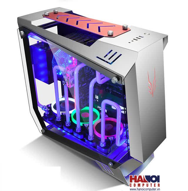 Vỏ Case Golden Field G20 (Full Tower/Màu Bạc)