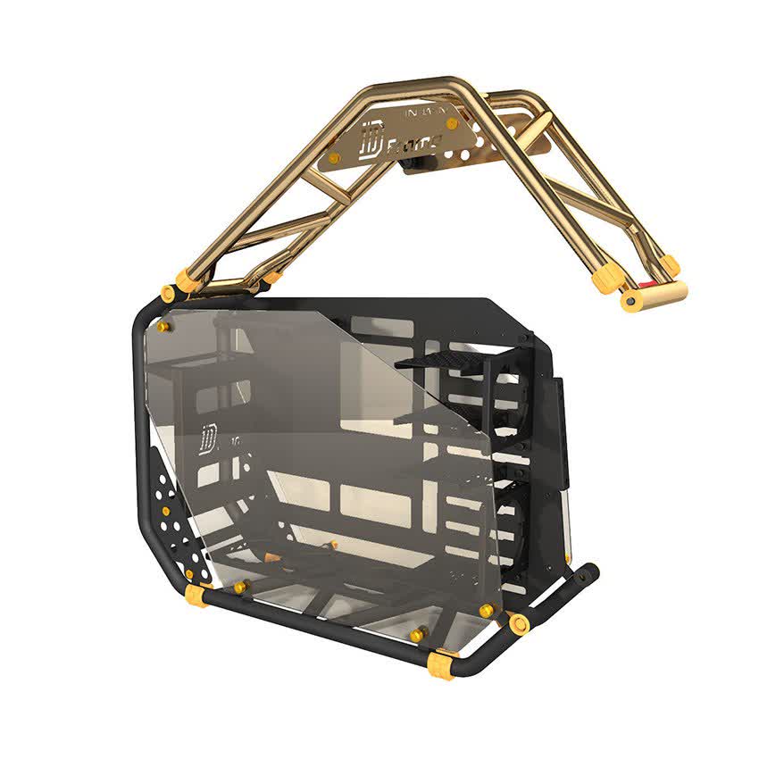 Vỏ Case IN WIN D-Frame 2.0 + SII-1065W - 30th Anniversary Premium Signature Combo Full Tower Đồng