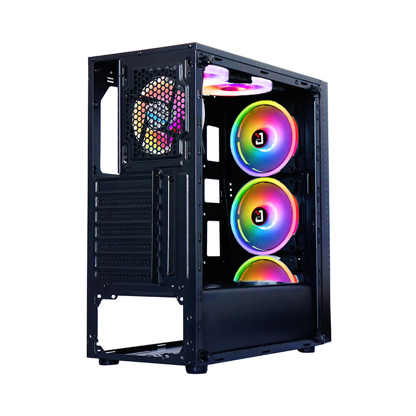 Vỏ Case Jetek Vector (Mid Tower/Màu Đen)