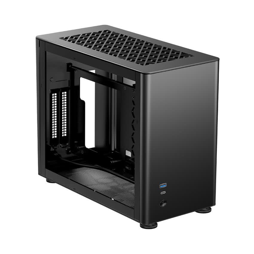 Vỏ case Jonsbo A4 Black (Mini Tower/Màu Đen)
