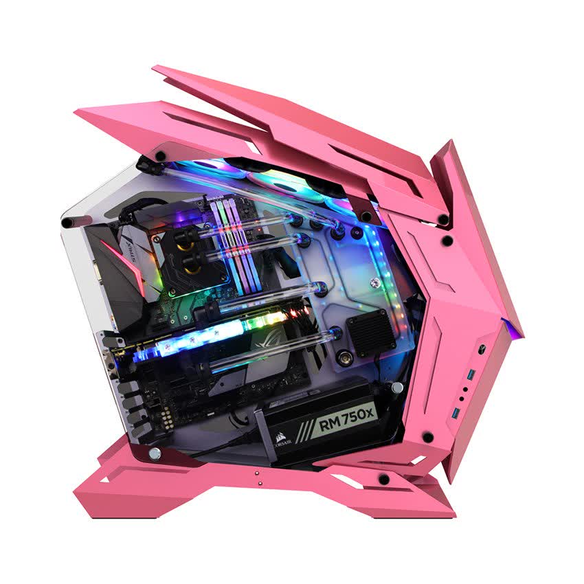 Vỏ case Jonsbo MOD3 Pink (Mid Tower/Màu Hồng)