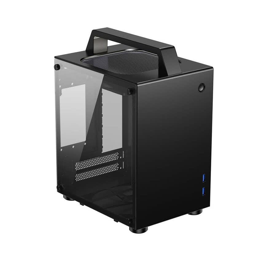 Vỏ case Jonsbo T8 Black Edition (Mini Tower/Màu Đen)