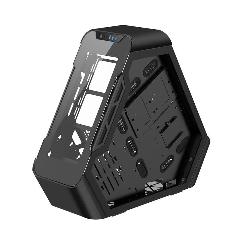 Vỏ case Jonsbo TR03 - G Black (Mid Tower/Màu Đen)