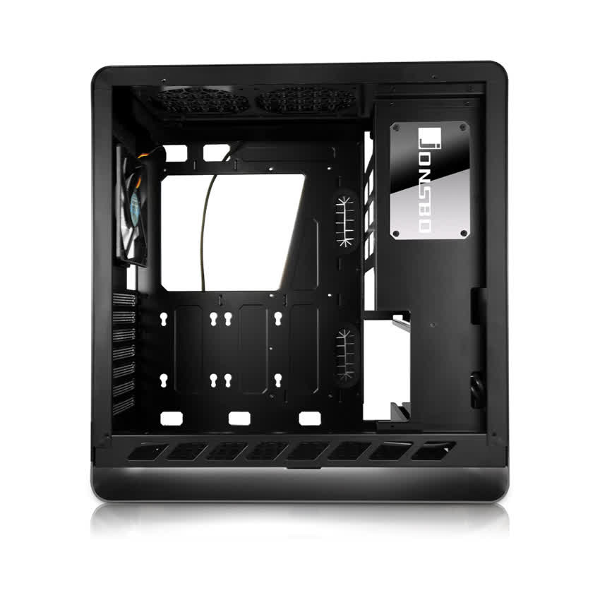 Vỏ case Jonsbo UMX4 Black Tempered Glass (MidTower/Màu Đen)