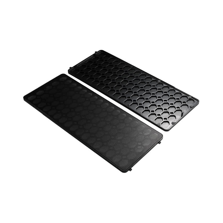 Vỏ case Jonsbo UMX4 Silver Tempered Glass (Mid Tower/Màu Bạc)