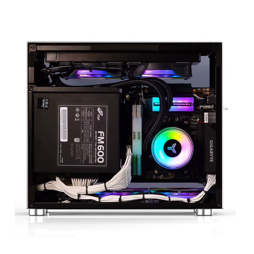 Vỏ Case Jonsbo  V10-A Silver (Mini Tower/Màu Bạc)