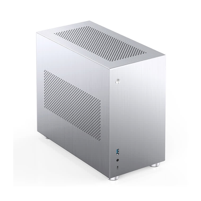 Vỏ Case Jonsbo  V10-A Silver (Mini Tower/Màu Bạc)