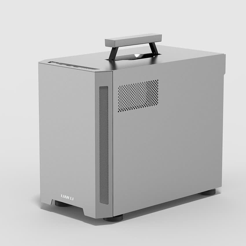 Vỏ Case Lianli TU150 ((Mini Tower/Màu Bạc)