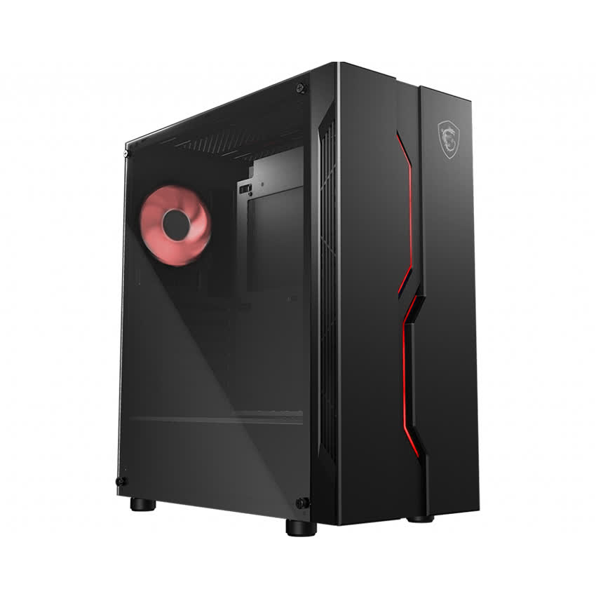 Vỏ Case MSI MAG VAMPIRIC 010M CHASSIS ( Mid Tower/Màu Đen/Led)