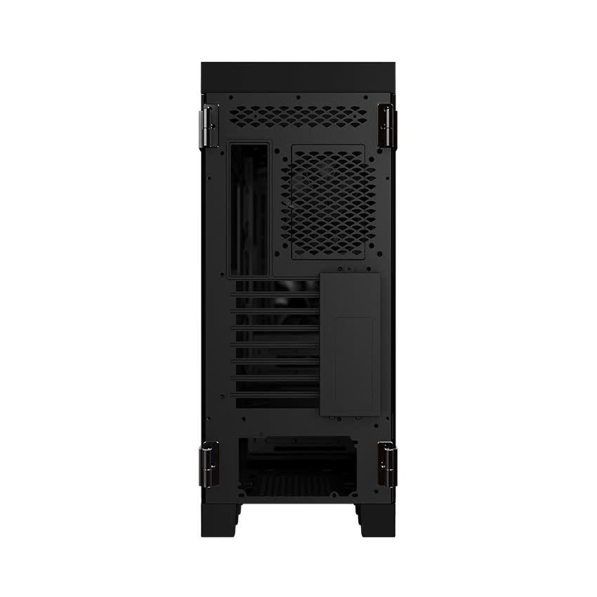 Vỏ Case MSI MPG SEKIRA 500G Tempered Glasses Aluminum chassis (Mid Tower/Màu Đen)