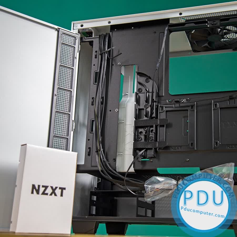 Vỏ Case NZXT H510 MATTE (Mid Tower/Màu Trắng)