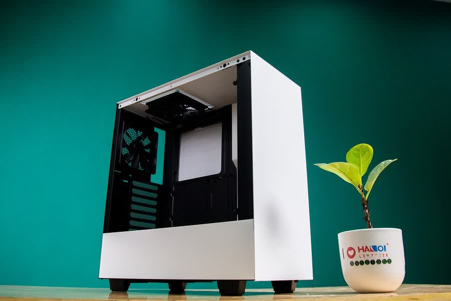 Vỏ Case NZXT H510 MATTE (Mid Tower/Màu Trắng)