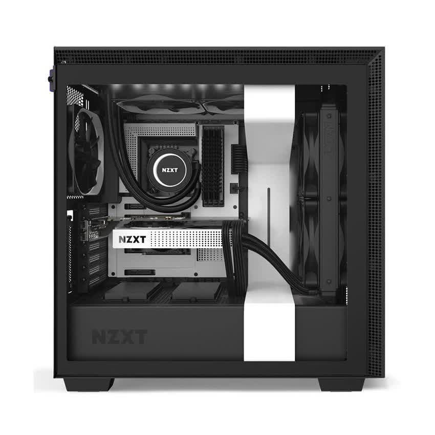 Vỏ Case NZXT H710i SMART Case (Mid Tower/Màu Trắng)