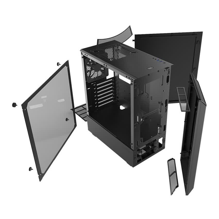 Vỏ Case Phanteks Eclipse P300 Tempered Glass (Mid Tower/Màu Đen) PH-EC300PTG_BK