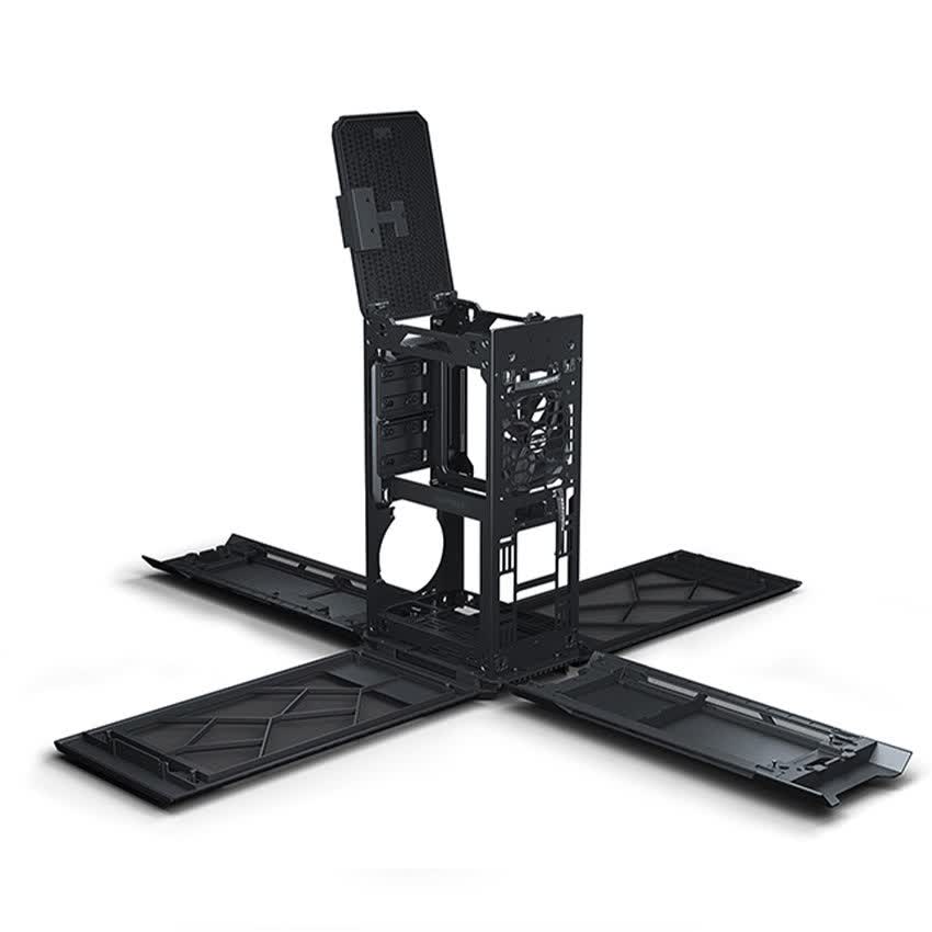 Vỏ Case Phanteks Enthoo Evolv Shift Air Fabric Mesh Panel Anthracite (Mini Tower/Màu Xám) PH-ES217A_AG