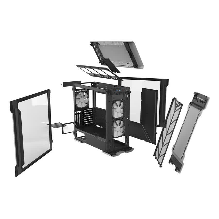 Vỏ Case Phanteks Enthoo Evolv X ATX Case, Tempered Glass Window - Galaxy Silver ( PH-ES518XTG_DGS01 )