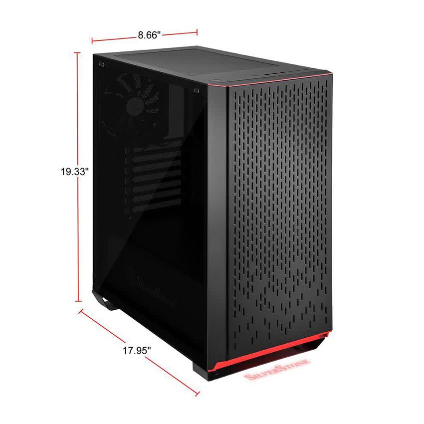 Vỏ Case SilverStone PRIMERA SERIES PM02 (Mid Tower/Màu Đen) SST-PM02B-G