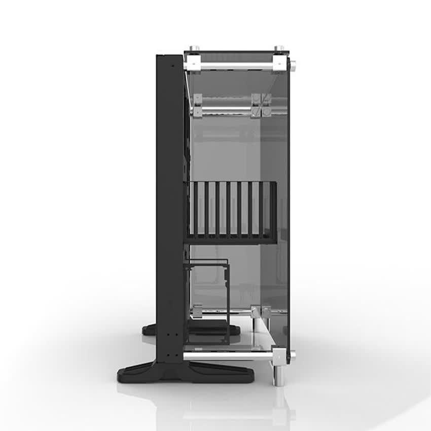 Vỏ Case Thermaltake Core P5 Temper Glass Edition Support Modding (Mid Tower/Màu Đen)