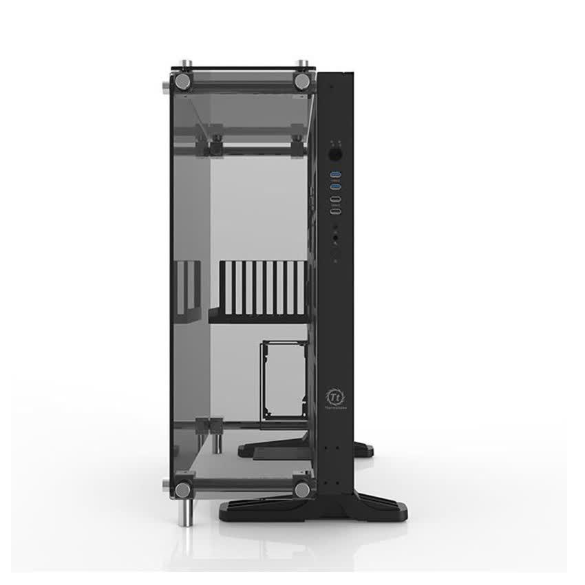 Vỏ Case Thermaltake Core P5 Temper Glass Edition Support Modding (Mid Tower/Màu Đen)