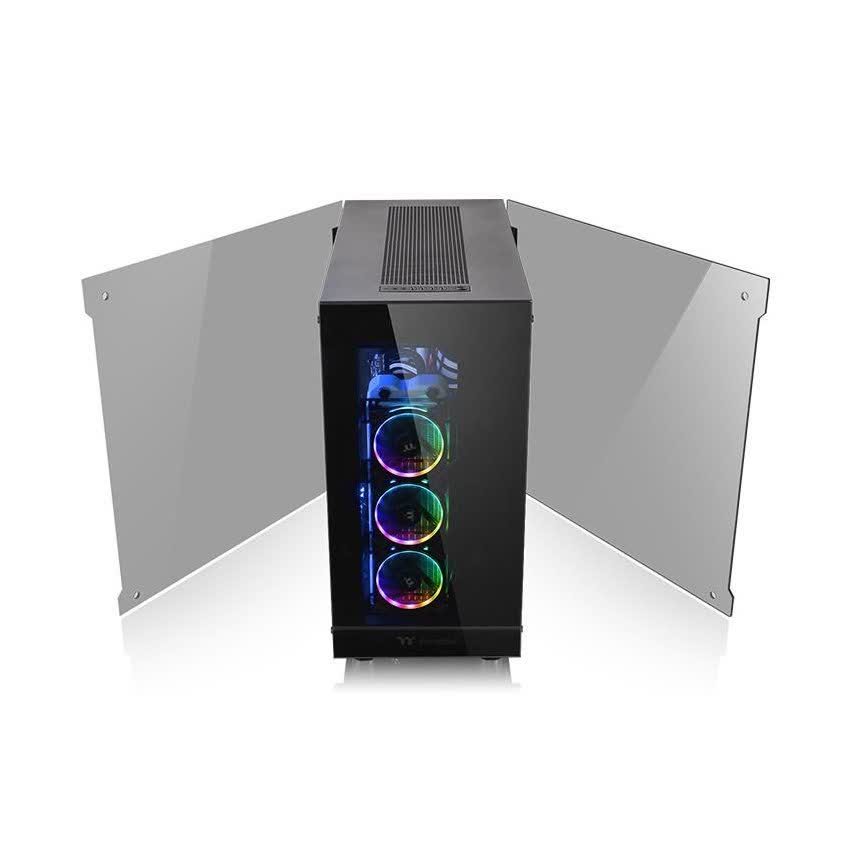 Vỏ Case Thermaltake View 91 Tempered Glass (Full Tower/Màu Đen/Led RGB) CA-1I9-00F1WN-00