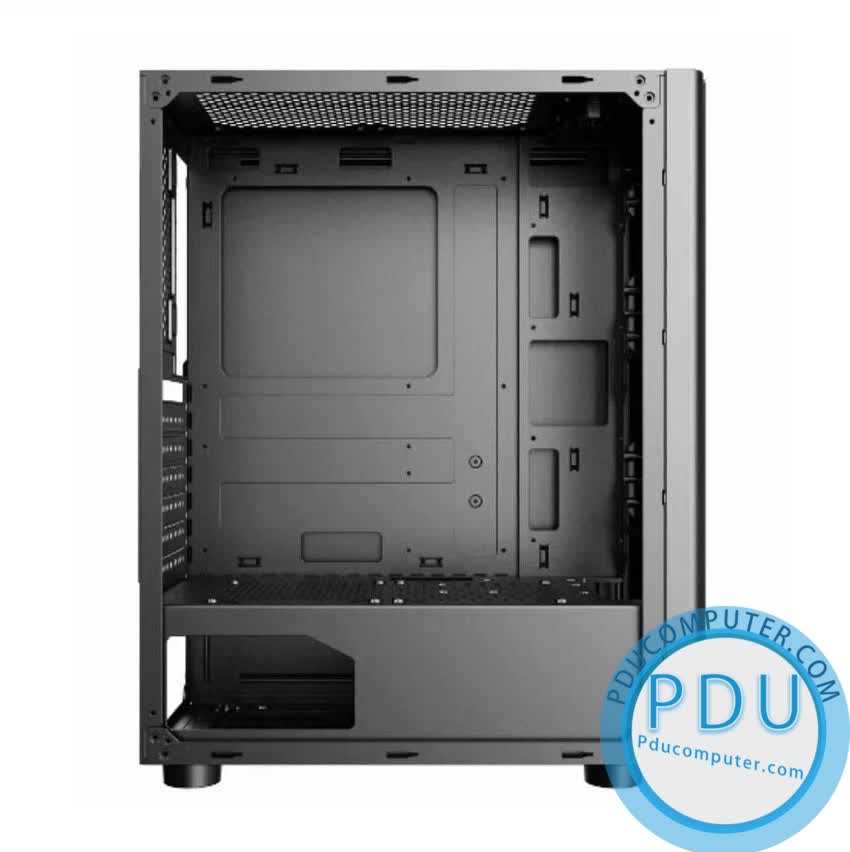 Vỏ Case Vitra Glitter Force X1 Pro Temper Glass ( Mid Tower / Màu Đen )