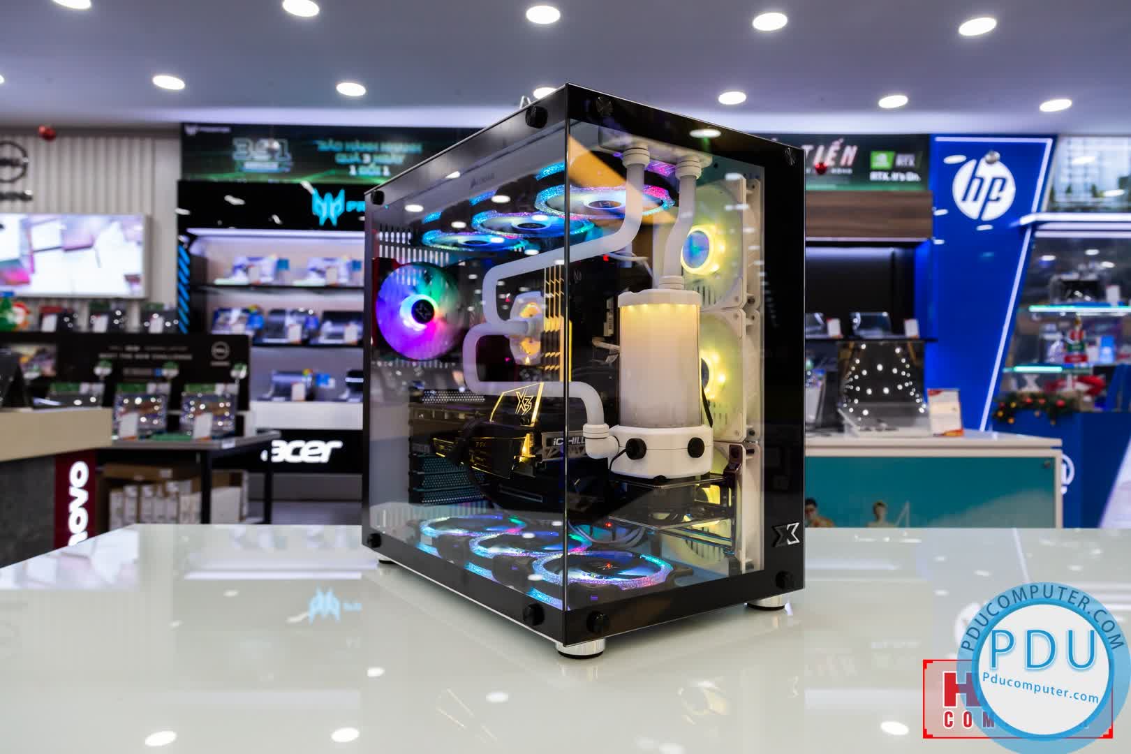 Vỏ Case Xigmatek Aquarius Plus (Mid-Tower /Màu Trắng)