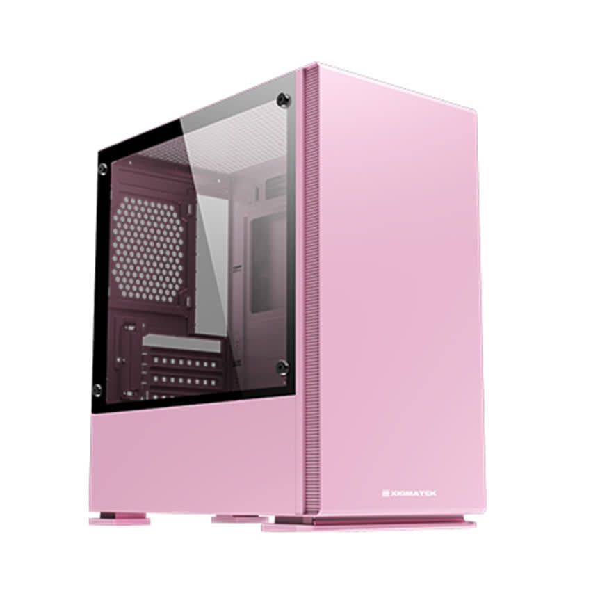 Vỏ Case Xigmatek NYC QUEEN  (Mini-Tower/Màu Hồng) EN45723