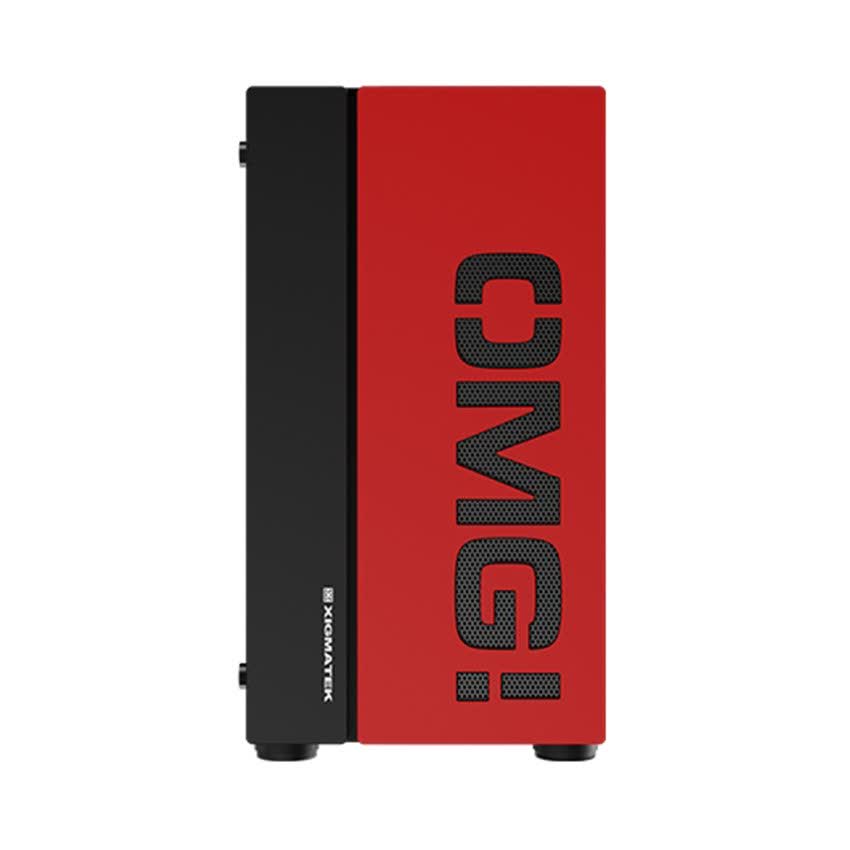 Vỏ Case Xigmatek OMG (Mini-Tower/Màu Đen,Đỏ) EN45244