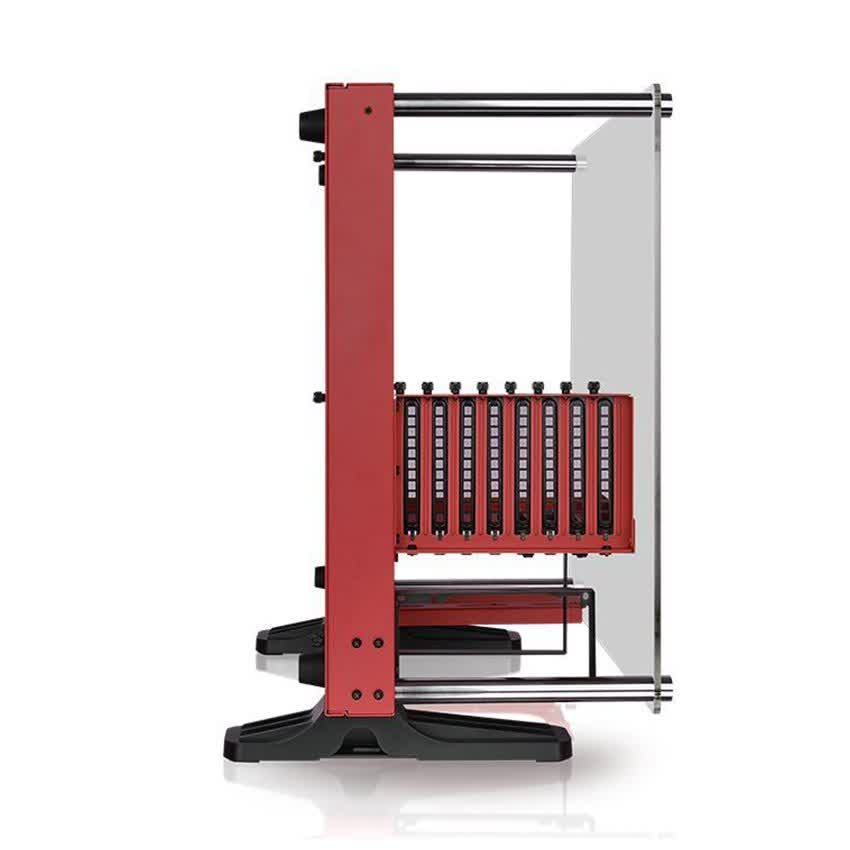 Vỏ Case Thermaltake Core P3 Tempered Glass  (Mid Tower/Màu Đỏ) CA-1G4-00M3WN-03