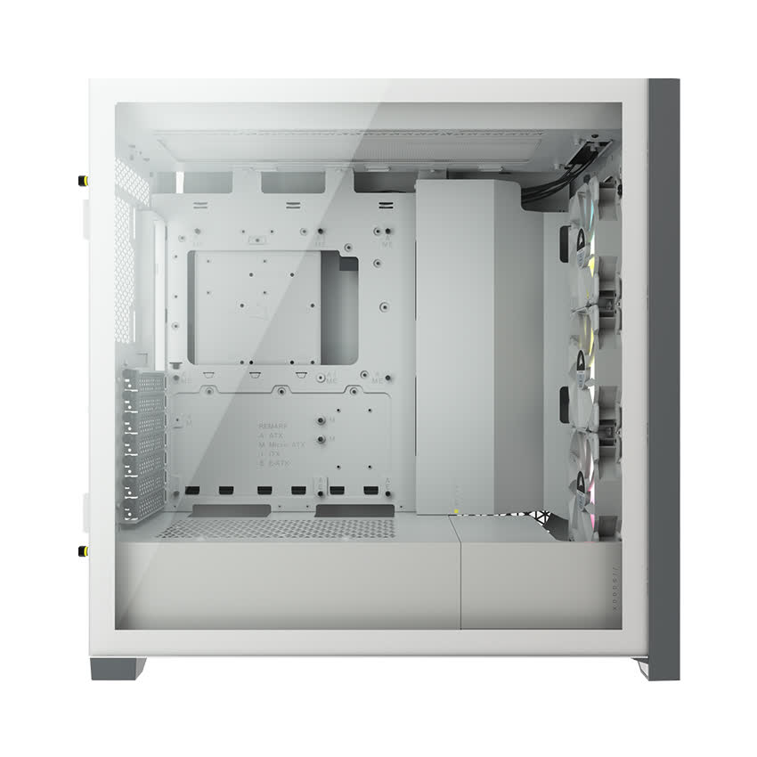 Vỏ máy tính Corsair iCUE 5000X RGB TG White 